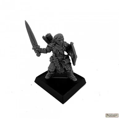 89108 - Pathfinder Bones: Valeros, Iconic Fighter Human Fighter