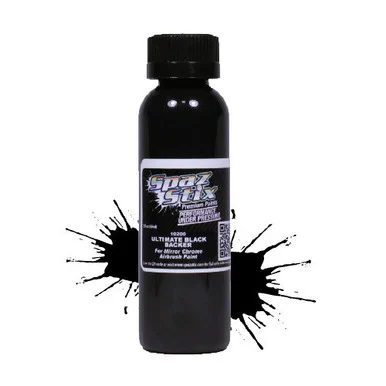 Spaz Stix 10200 Ultimate Black Backer 2oz For Mirror Chrome