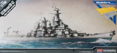 Academy Models 14222 USS Missouri BB-63 Battleship 1/700 Scale Model Kit