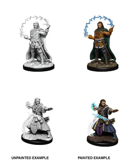 D&D Nolzur’s Marvelous Miniatures: Male Human Wizard - WizK!ds