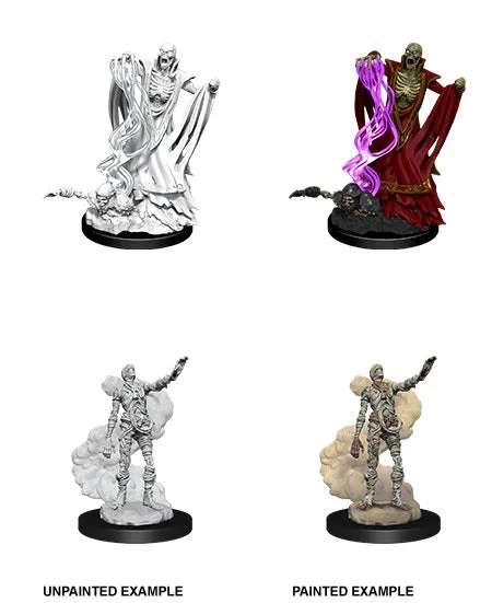 D&D Nolzur’s Marvelous Miniatures: Lich & Mummy Lord - WizK!ds