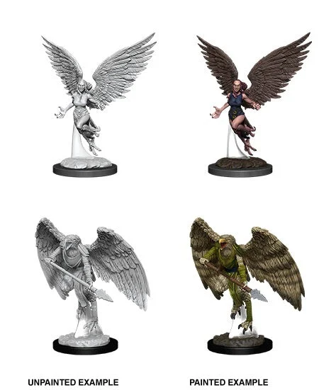D&D Nolzur’s Marvelous Miniatures: Harpy & Aarakocra - WizK!ds