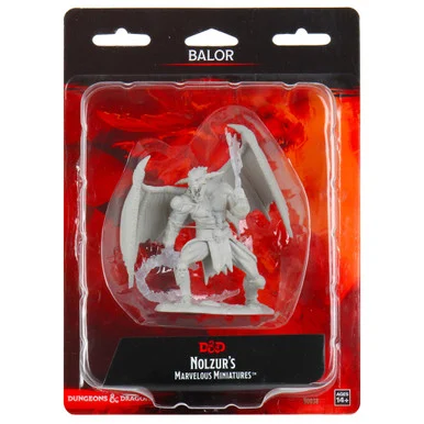 Wizkids 90038 Dungeons & Dragons Nolzur's Marvelous Unpainted Miniatures: Balor