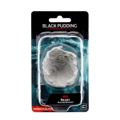 Wizkids 90089 Dungeons & Dragons Nolzur`s Marvelous Unpainted Miniatures: Black Pudding