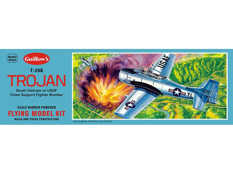T-28D Trojan Balsa Wood Kit