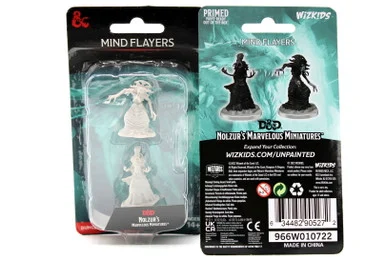 Wizkids 90527 Dungeons & Dragons Nolzur`s Marvelous Unpainted Miniatures: Mind Flayers