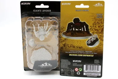 Wizkids 90531 WizKids Deep Cuts Unpainted Miniatures: Giant Spider