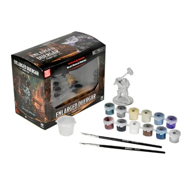 Wizkids 90571 Dungeons & Dragons Nolzur`s Marvelous Unpainted Miniatures: Paint Kit - Enlarged Duergar
