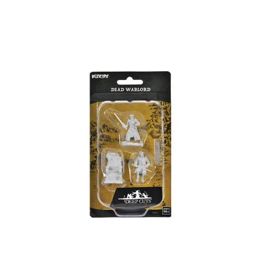 Wizkids 90591 Wizkids Deep Cuts Unpainted Miniatures: Dead Warlord