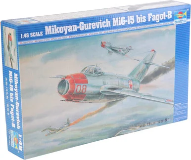 Trumpeter 02806 Mikoyan-Gurevich MiG-15 bis Fagot-B Fighter 1/48 Scale Model Kit