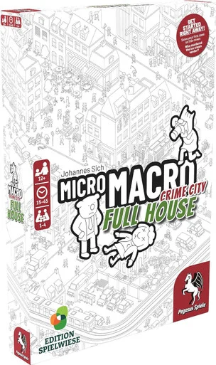 Pegasus Spiele 59061E MicroMacro: Crime City Full House