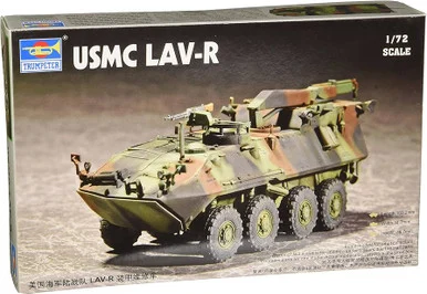 Trumpeter 7269 USMC LAV-R Light Armored Recovery Vehicle 1/72 Scale Model Kit