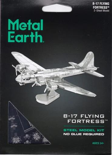 Metal Earth 091 B-17 Flying Fortress 3D Metal Model Kit
