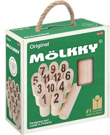 Tactic Games TAC54903 Molkky in a Box - Tactic RC