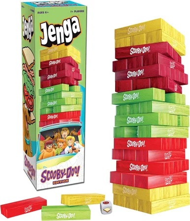 USAopoly USOJA010001 Jenga: Scooby-Doo Edition