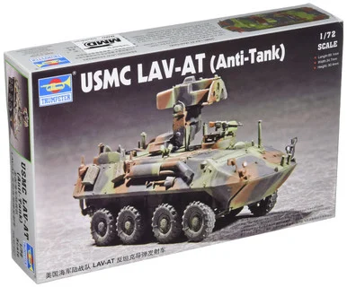 Trumpeter 7271 USMC LAV-AT Light Armored Vehicle 1/72 Scale Model Kit