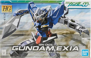 Bandai 5057927 #01 GN-001 Gundam Exia HG 1/144 Scale Model Kit
