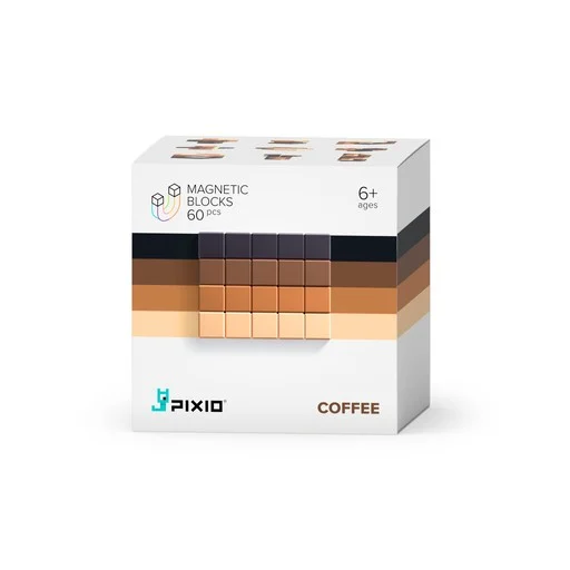 Abstract Coffee 60 Magnetic Block Set - Pixio