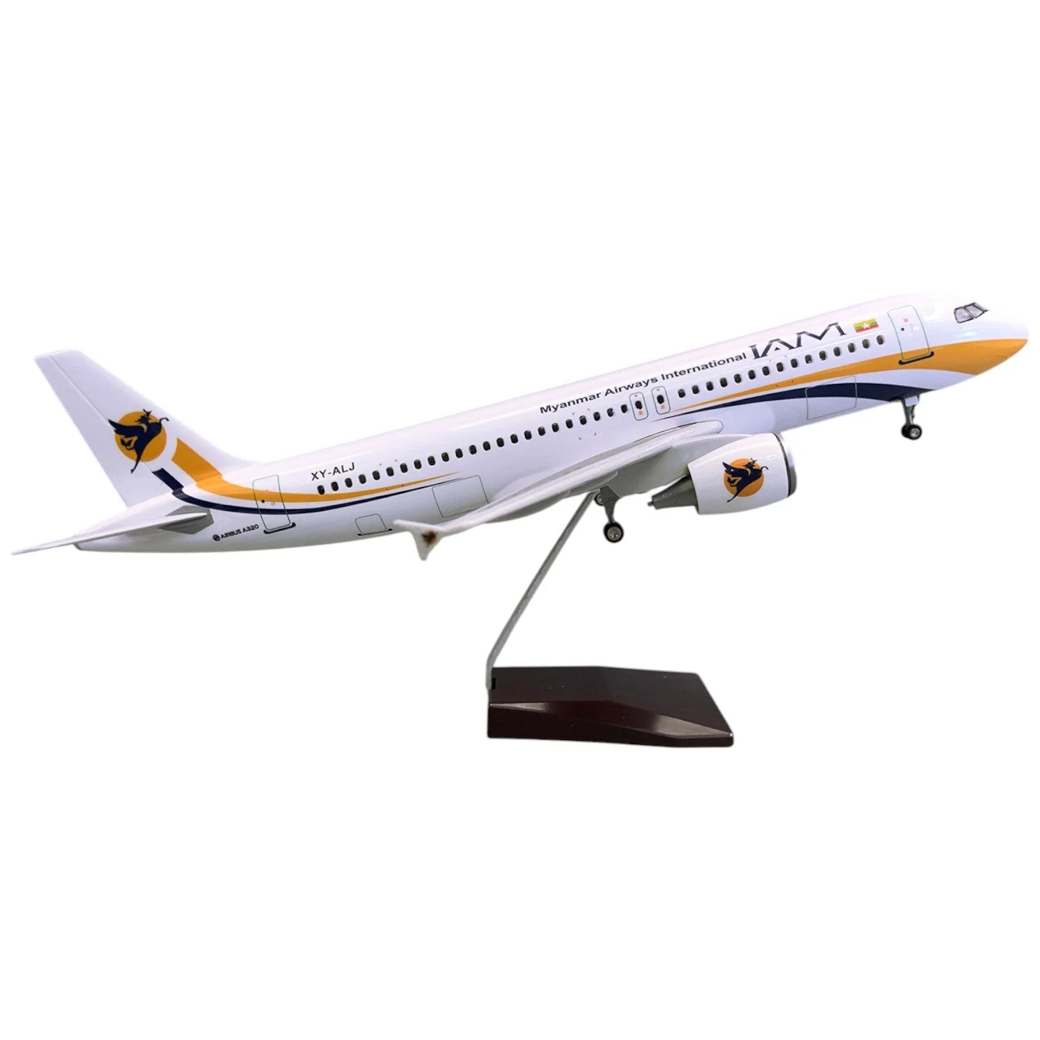 XL Myanmar Airways Airbus A320 - AirModels