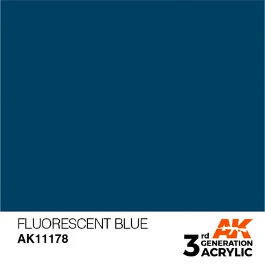 3G 178 - Fluorescent Blue - AK11178