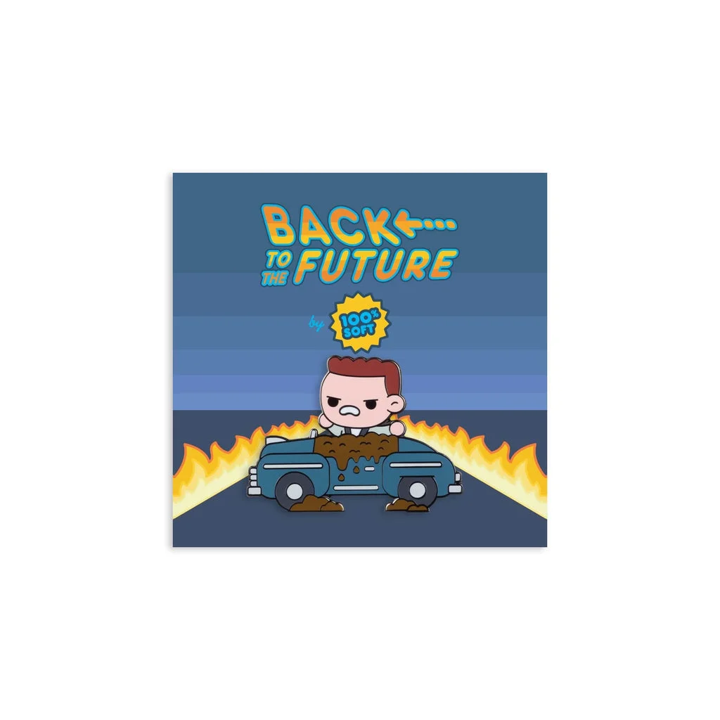 Back to the Future – Biff's Car Enamel Pin - 100% Soft