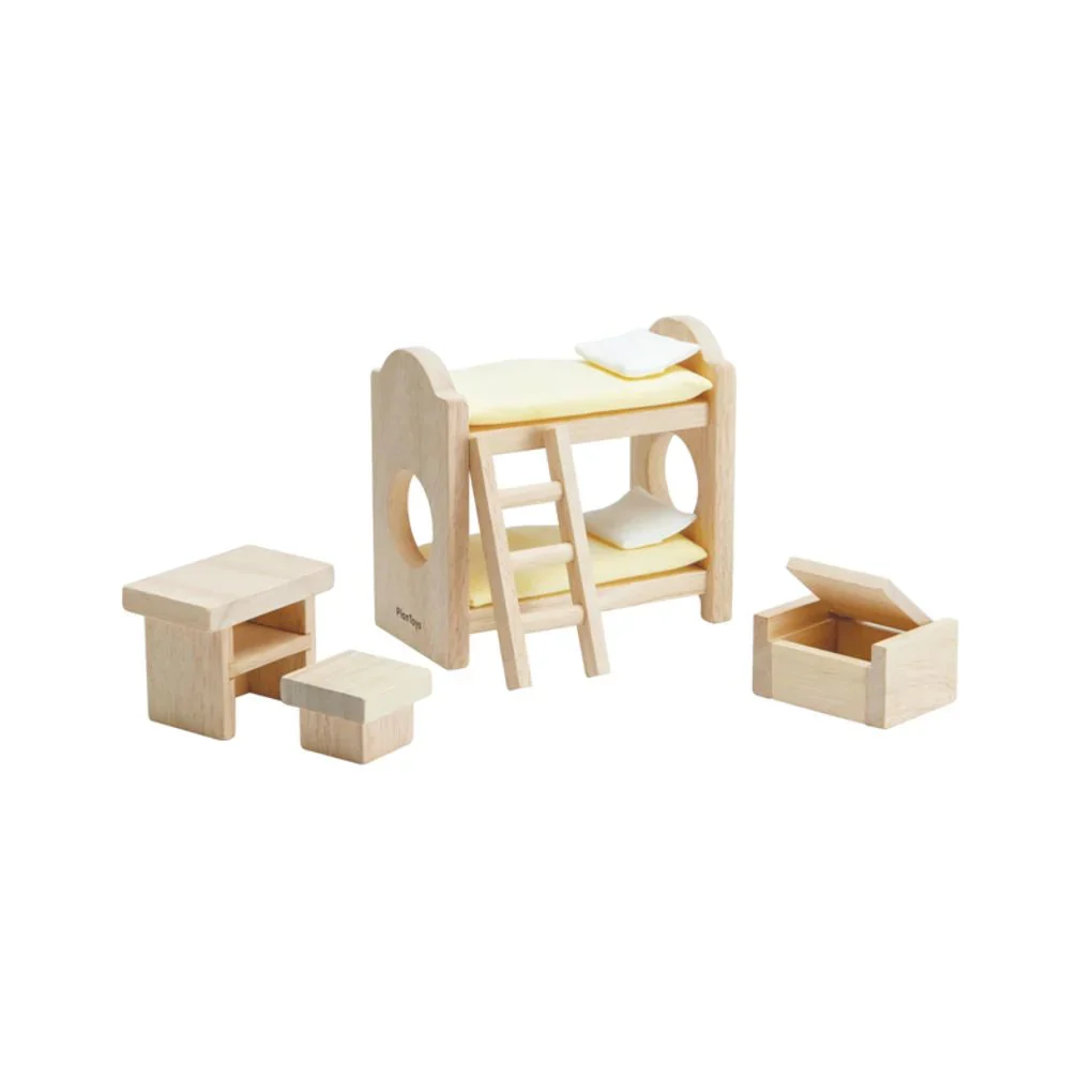 Classic Children's Bedroom Dollhouse Playset - Plan Toys