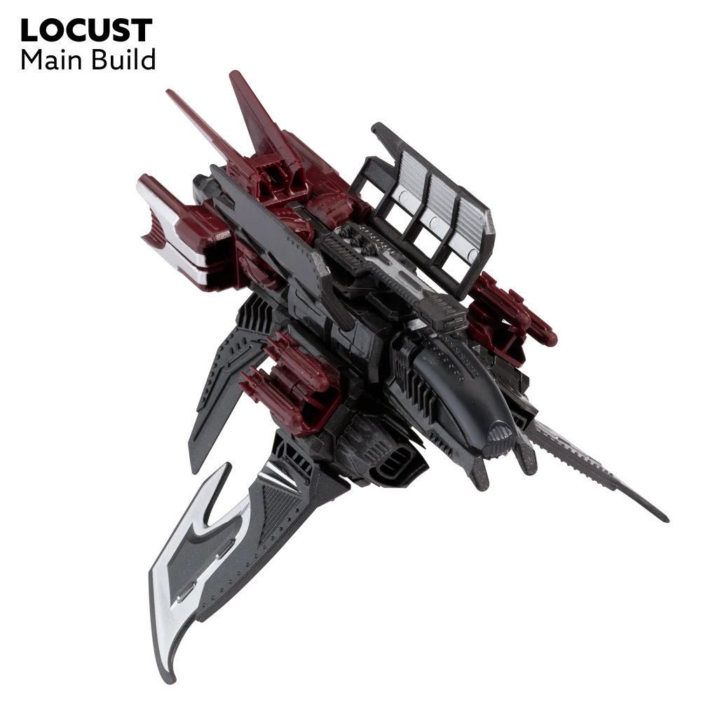 Snap Ships Locust K.L.A.W. Stealth Craft Kit - PlayMonster