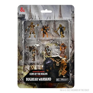 Wizkids 96218 Dungeons & Dragons Icons of the Realms: Bugbear Warband