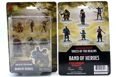 Wizkids 96221 Dungeons & Dragons Icons of the Realms: Voices of the Realms - Band of Heroes