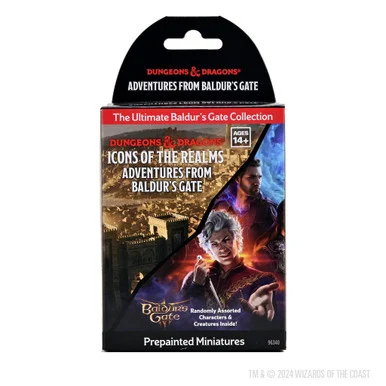 WizKids 96340 Dungeons & Dragons: Icons of the Realms - Adventures from Baldur's Gate Booster Box