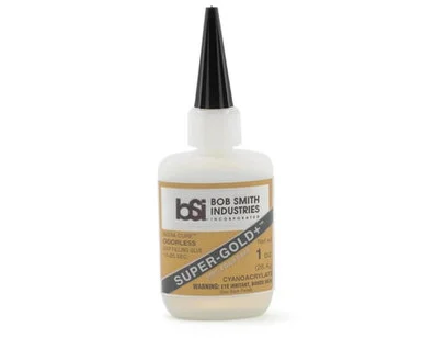 Bob Smith Industries BSI-127 Super-Gold+ CA Adhesive, 1 oz.