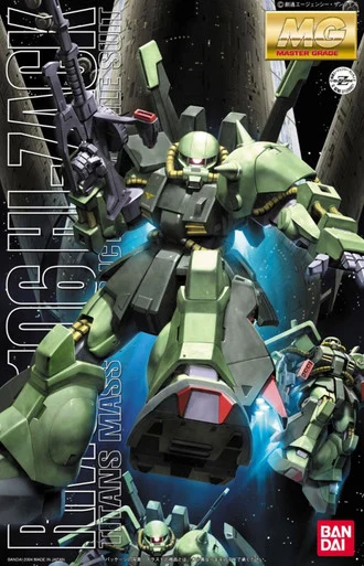 Bandai 5063540 RMS-106 Hi-Zack Titans Mass Production Mobile Suit MG 1/100 Scale Model Kit