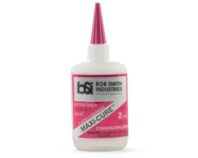 Bob Smith Industries BSI-113 Maxi-Cure CA Adhesive, 2 oz.