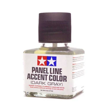 Tamiya 87199 Dark Grey Panel Line Accent Color 40ml