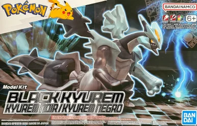 Bandai 2730230 #27 Pokemon Black Kyurem Model Kit