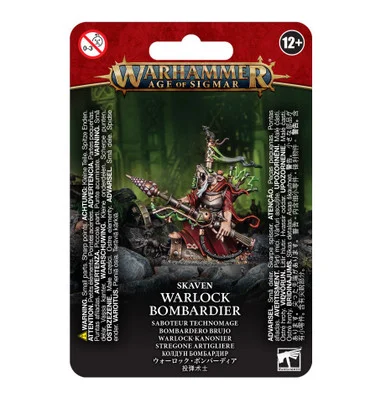 Warhammer 90-25 Warhammer: Skaven: Warlock Bombardier