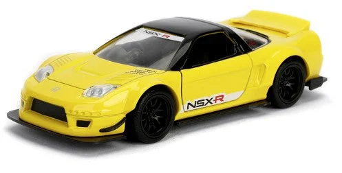 2002 Honda NSX Type-R Japan Spec Widebody (Yellow),1:32 Scale Diecast Car