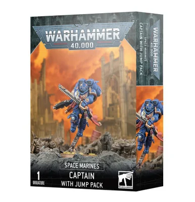 Warhammer 48-17 Warhammer 40,000: Space Marines: Captain With Jump Pack