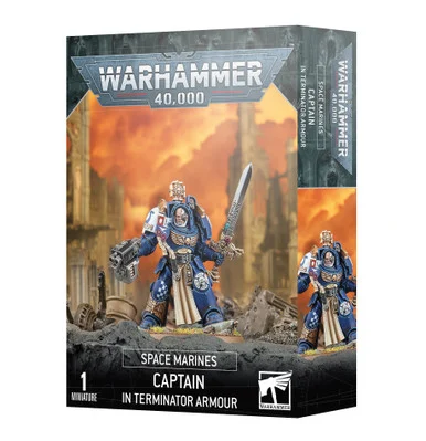 Warhammer 48-92 Warhammer 40,000: Space Marines: Captain In Terminator Armour