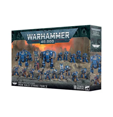 Warhammer 71-48 Warhammer 40,000: Space Marines Battleforce: Iron Halo Strike Force
