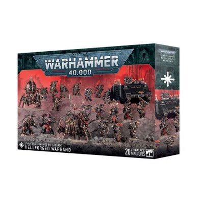 Warhammer 71-43 Warhammer 40,000: Chaos Space Marines Battleforce: Hellforged Warband