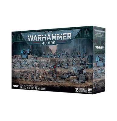 Warhammer 71-47 Warhammer 40,000: Astra Militarum Battleforce: Krieg Siege Platoon