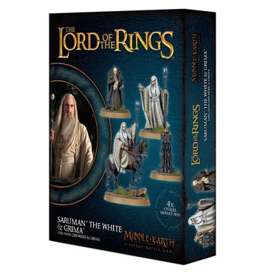 GW30-49 THE LORD OF THE RINGS: SARUMAN THE WHITE & GRIMA