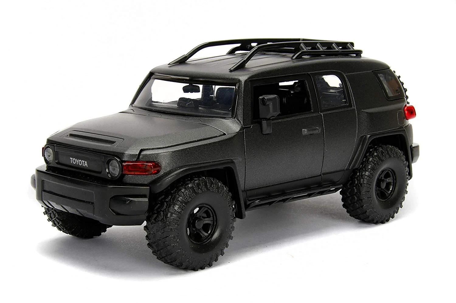 Toyota FJ Cruiser (Charcoal Gray) 1:24 Scale Diecast Car - Jada