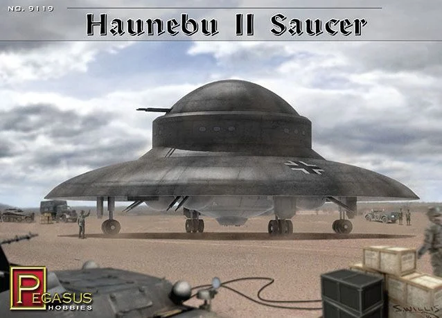Haunebu II Saucer 1/144 Scale Model Kit - Pegasus Hobbies