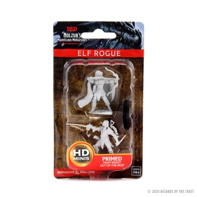 Wizkids 73539 Dungeons & Dragons Nolzur`s Marvelous Unpainted Miniatures: Elf Male Rogue
