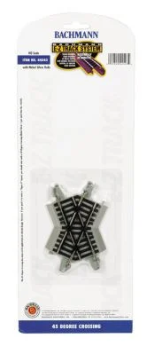 Bachmann 44543 HO Nickel Silver 45 Degree Crossing