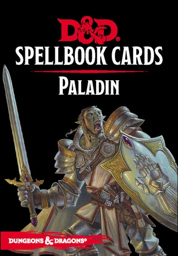 Wizards of the Coast C56640000 Dungeons & Dragons RPG: Spellbook Cards - Paladin Deck (70 cards)