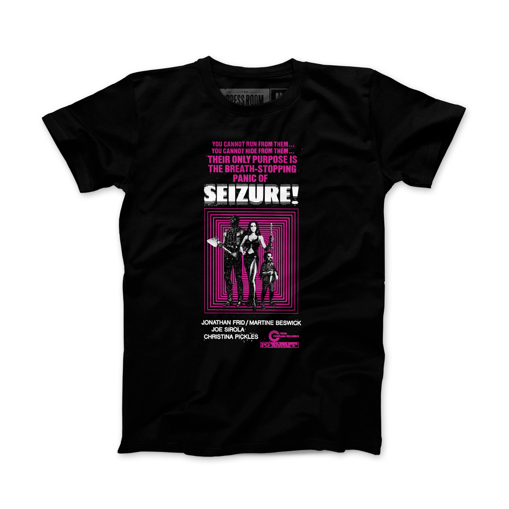 Seizure Vintage Ad Block T-Shirt