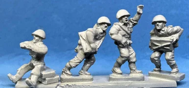 PIG170056 - AA crew in helmet (2 of each pose)